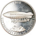 Switzerland, Medal, Luftschiff, Ville de Lucerne I, Aviation, 1910, MS(63)