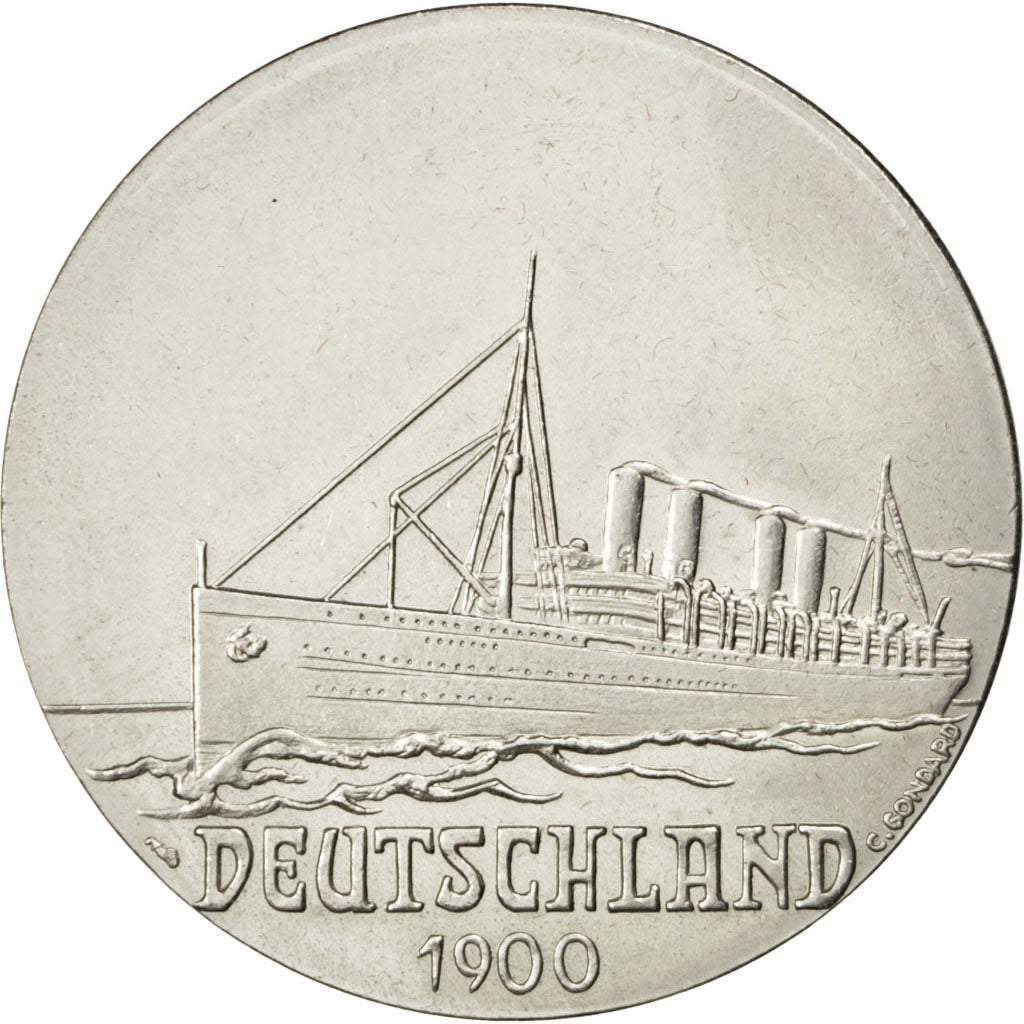 France, Medal, French Fifth Republic, Shipping, AU(55-58), Nickel