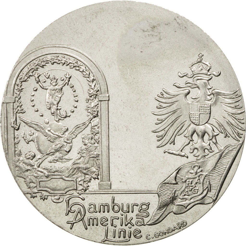 France, Medal, French Fifth Republic, Shipping, AU(55-58), Nickel
