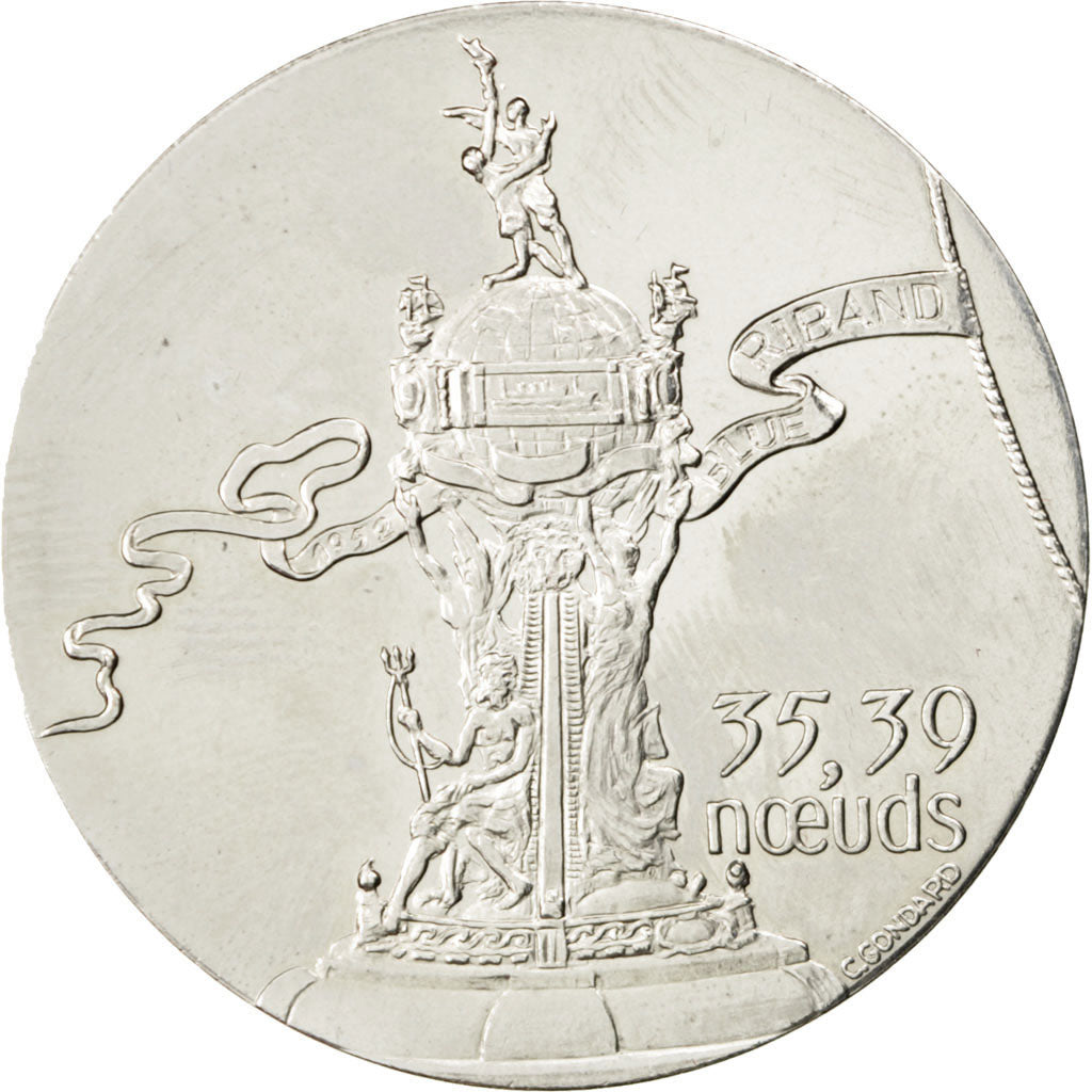 FRANCE, Shipping, French Fifth Republic, Medal, AU(55-58), Nickel, 41, 30.60