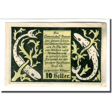 Geldschein, Österreich, St. Roman O.Ö. Gemeinde, 10 Heller, Texte, 1920