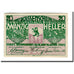 Billete, Austria, Berndorf N.Ö. Stadtgemeinde, 20 Heller, Texte, 1920