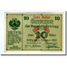 Banknote, Austria, Brixlegg, 10 Heller, paysage, 1920, UNC(63), Mehl:104c