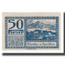 Banknot, Austria, Mondsee O.Ö. Marktgemeinde, 50 Heller, personnage 2, 1920