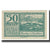 Geldschein, Österreich, Mondsee O.Ö. Marktgemeinde, 50 Heller, personnage 4