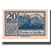 Geldschein, Österreich, Mondsee O.Ö. Marktgemeinde, 20 Heller, personnage 6