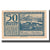 Banknote, Austria, Mondsee O.Ö. Marktgemeinde, 50 Heller, personnage 8, 1920