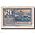 Geldschein, Österreich, Mondsee O.Ö. Marktgemeinde, 50 Heller, personnage 9