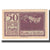 Geldschein, Österreich, Mondsee O.Ö. Marktgemeinde, 50 Heller, personnage 9
