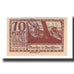 Billet, Autriche, Mondsee O.Ö. Marktgemeinde, 10 Heller, Personnage 11, 1920