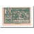 Geldschein, Österreich, Mondsee O.Ö. Marktgemeinde, 10 Heller, Personnage 11