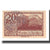 Banknote, Austria, Mondsee O.Ö. Marktgemeinde, 20 Heller, Personnage 13, 1920