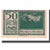 Banknote, Austria, Mondsee O.Ö. Marktgemeinde, 50 Heller, Personnage 16, 1920