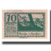 Billet, Autriche, Mondsee O.Ö. Marktgemeinde, 10 Heller, Personnage 17, 1920