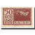 Banknote, Austria, Mondsee O.Ö. Marktgemeinde, 50 Heller, Personnage 21, 1920