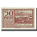 Biljet, Oostenrijk, Mondsee O.Ö. Marktgemeinde, 50 Heller, Personnage 23, 1920