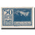 Banknote, Austria, Mondsee O.Ö. Marktgemeinde, 50 Heller, Personnage 23, 1920