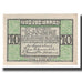 Nota, Áustria, Sonnberg O.Ö. Gemeinde, 10 Heller, personnage 1, 1920