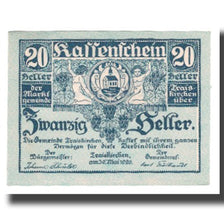 Nota, Áustria, Traiskirchen, 20 Heller, texte 1, 1920, 1920-05-30, UNC(63)