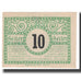 Nota, Áustria, Treubach O.Ö. Gemeinde, 10 Heller, personnage, 1920, UNC(63)
