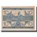 Nota, Áustria, Stein an der Donau, 10 Heller, Texte, 1920, 1920-04-09, UNC(63)