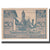 Nota, Áustria, Stein an der Donau, 50 Heller, Texte 2, 1920, 1920-04-09