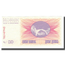 Banknote, Bosnia - Herzegovina, 10 Dinara, 1992, 1992-07-01, KM:10a, UNC(65-70)