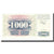 Nota, Bósnia-Herzegovina, 1000 Dinara, 1992, 1992-07-01, KM:15a, UNC(65-70)