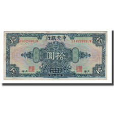 Nota, China, 10 Dollars, 1928, KM:197b, EF(40-45)