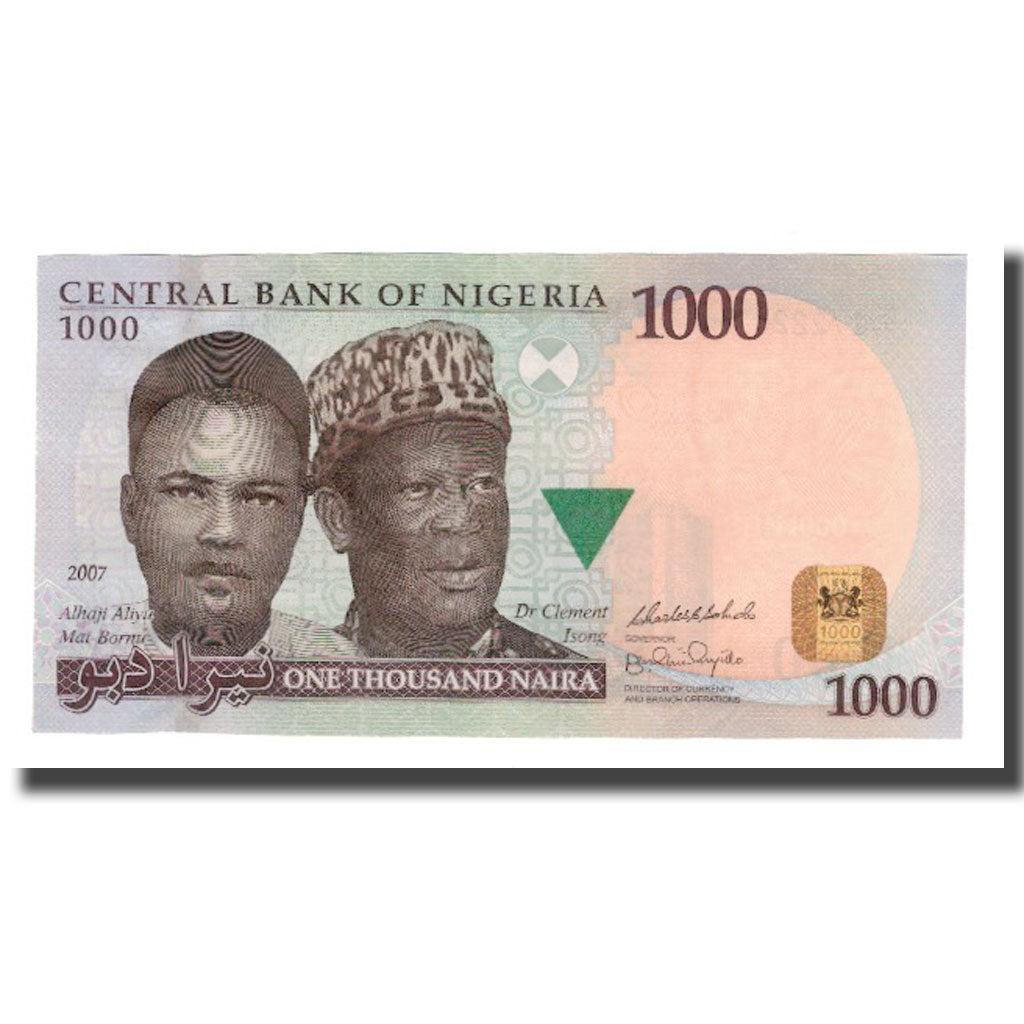 Banconote, Nigeria, 1000 Naira, 2007, KM:36c, FDS
