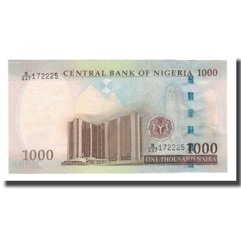 Banconote, Nigeria, 1000 Naira, 2007, KM:36c, FDS