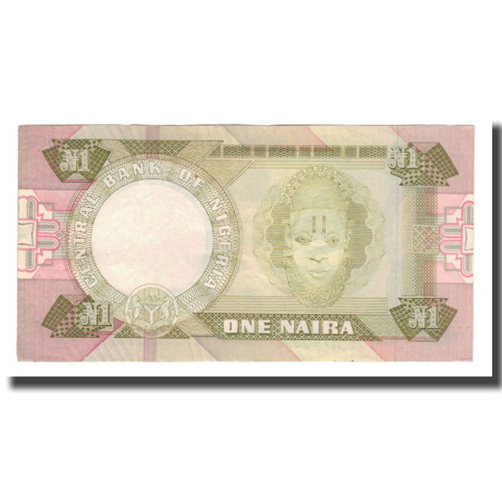 Geldschein, Nigeria, 1 Naira, Undated (1984- ), KM:23b, UNZ-