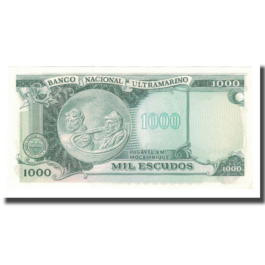 Banconote, Mozambico, 1000 Escudos, Undated (1976), KM:119, FDS