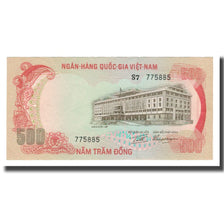 Banknot, Południowy Wiet Nam, 500 D<ox>ng, Undated (1972), KM:33a, UNC(63)