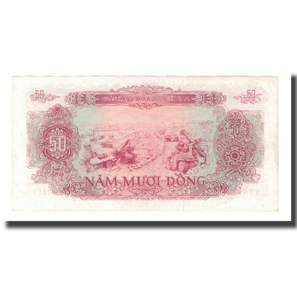 Banknote, Vietnam, 50 D<ox>ng, 1976, KM:84a, UNC(63)