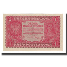 Geldschein, Polen, 1 Marka, 1919, 1919-08-23, KM:23, UNZ