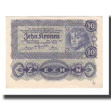 Banknote, Austria, 10 Kronen, 1922, 1922-01-02, KM:75, UNC(65-70)