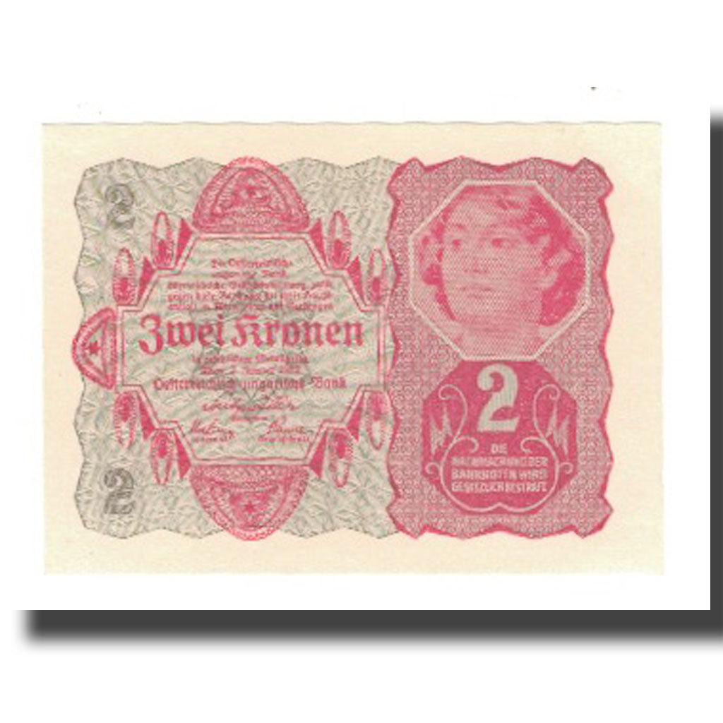 Geldschein, Österreich, 2 Kronen, 1922, 1922-01-02, KM:74, UNZ