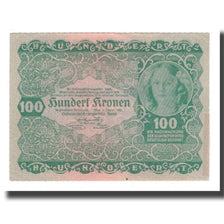 Geldschein, Österreich, 100 Kronen, 1922, 1922-01-02, KM:77, UNZ