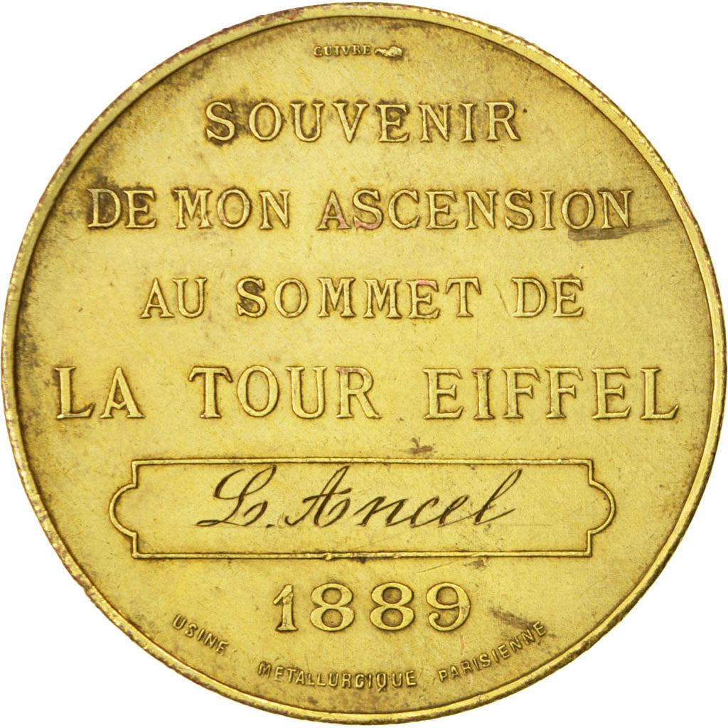 FRANCE, Sciences & Technologies, French Third Republic, Medal, AU(50-53),...