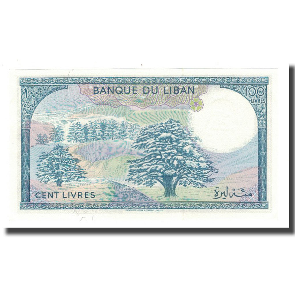 Banknote, Lebanon, 100 Livres, 1964-1988, KM:66b, UNC(65-70)
