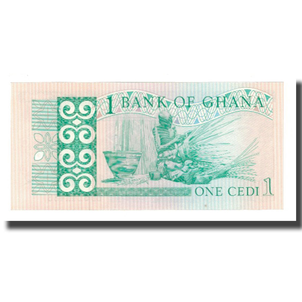 Banconote, Ghana, 1 Cedi, 1982, 1982-03-06, KM:17b, FDS