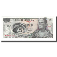 Banconote, Messico, 5 Pesos, 1969-1972, 1972-06-27, KM:62c, FDS
