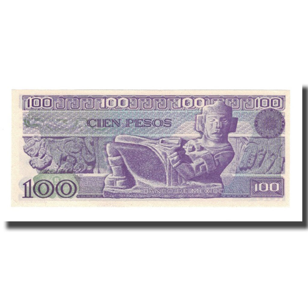 Banknote, Mexico, 100 Pesos, 1981-1982, 1982-03-25, KM:74c, UNC(65-70)