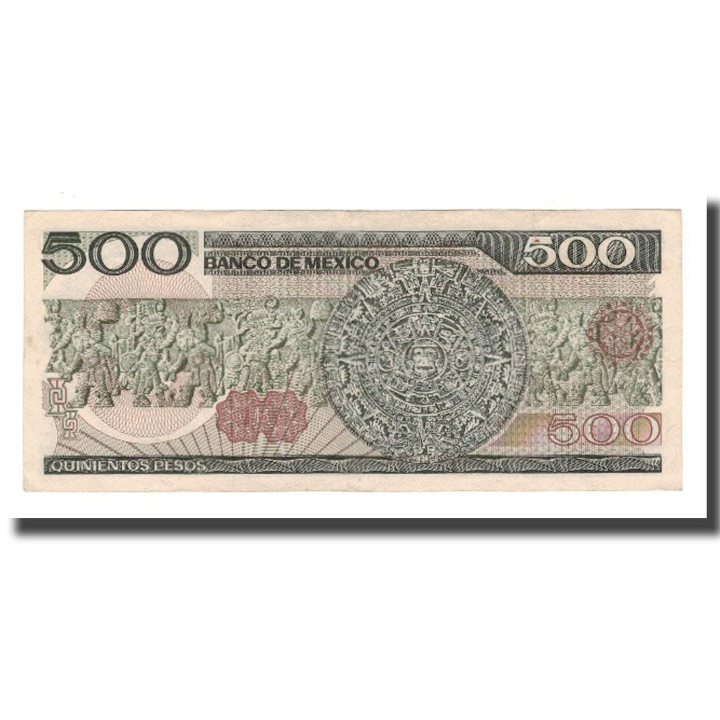 Banconote, Messico, 500 Pesos, 1984, 1984-08-07, KM:79b, SPL-