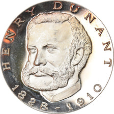 Switzerland, Medal, Henry Dunant, 150 Geburstag, Croix Rouge, 1978, MS(60-62)