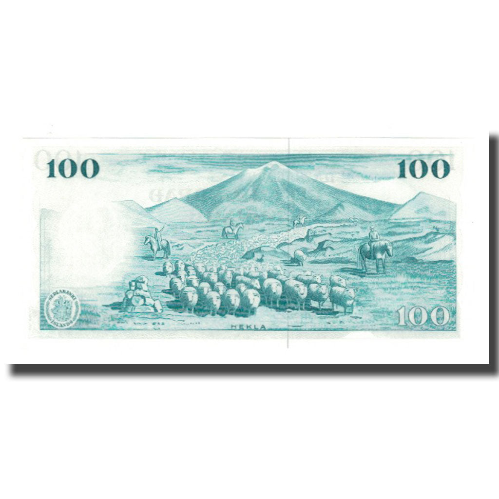 Banconote, Islanda, 100 Kronur, L.1961, 1961-03-29, KM:44a, FDS