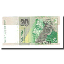 Geldschein, Slowakei, 20 Korun, 1993-2006, 2001-08-31, KM:20e, UNZ