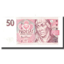 Nota, República Checa, 50 Korun, 1993, KM:4a, UNC(65-70)