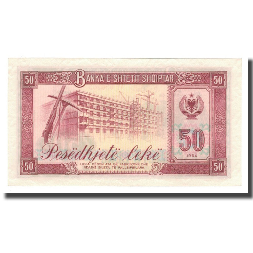 Banconote, Albania, 50 Lekë, 1964, KM:38a, FDS